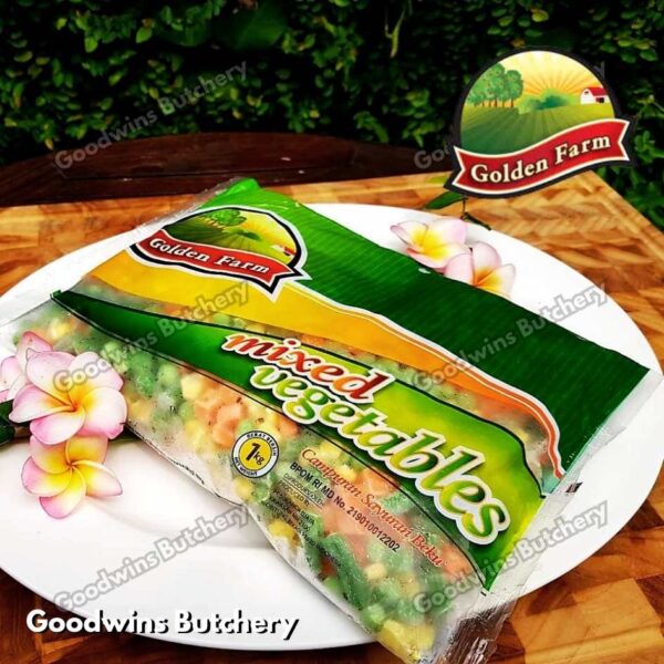 GoldenFarm frozen vegetable EDAMAME, GREEN PEAS, SWEET CORN KERNEL & MIX VEGETABLE Golden Farm sayuran beku - Image 13