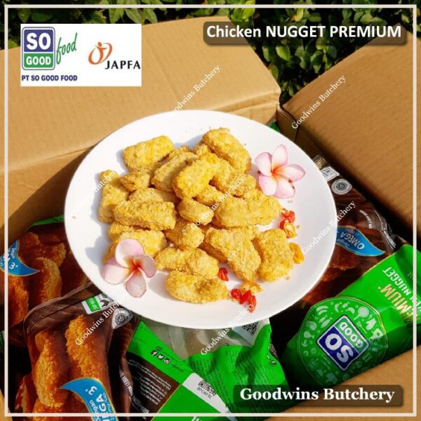 Chicken NUGGET PREMIUM ORIGINAL SoGood frozen ayam So Good Food 400g - Image 6