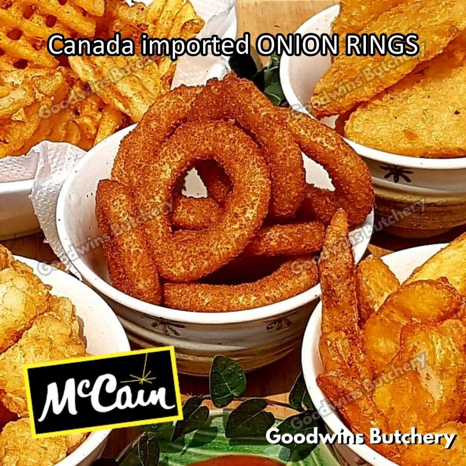 McCain BREADED ONION RINGS | bawang bombai frozen import Canada 2Lbs 907gr - Image 2