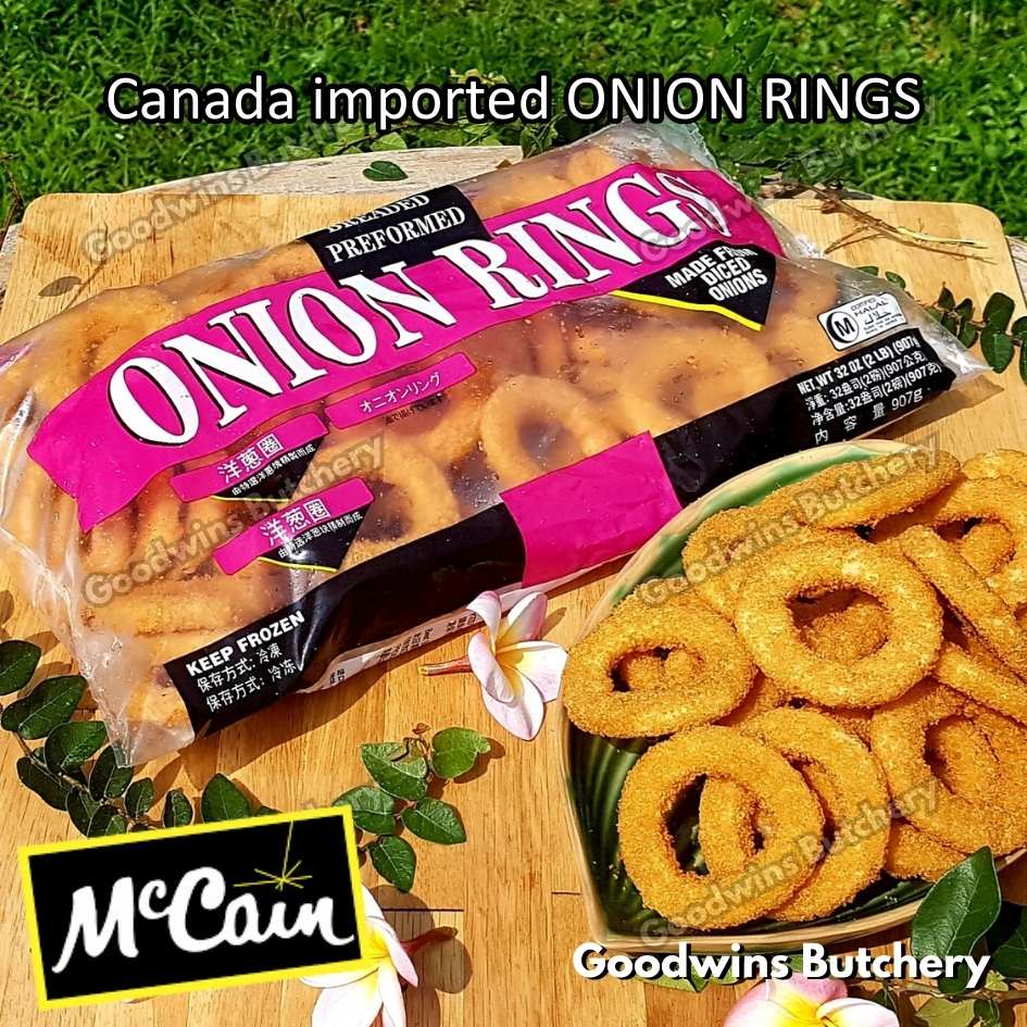 McCain BREADED ONION RINGS | bawang bombai frozen import Canada 2Lbs 907gr - Image 11