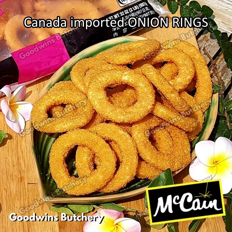 McCain BREADED ONION RINGS | bawang bombai frozen import Canada 2Lbs 907gr - Image 4