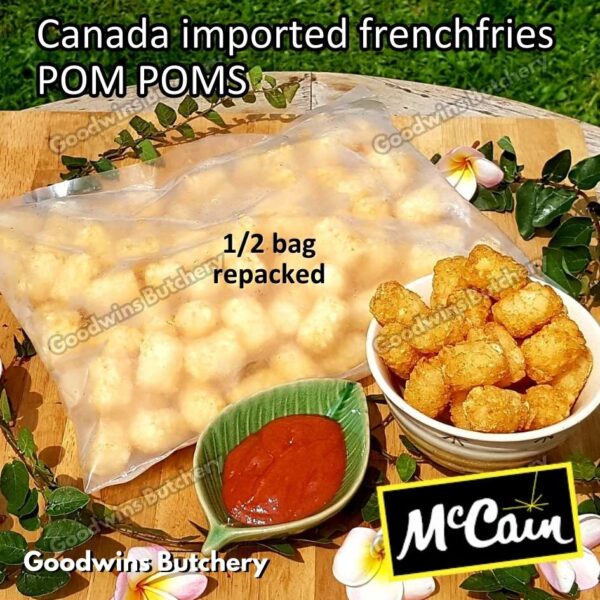 Frenchfries McCain Canada HASHBROWN POMPOMS pom poms kentang goreng frozen import french fries Mc Cain - Image 3