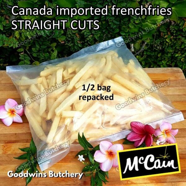 Frenchfries McCain Canada STRAIGHT CUT 3/8" 1cm kentang goreng frozen import french fries Mc Cain - Image 4