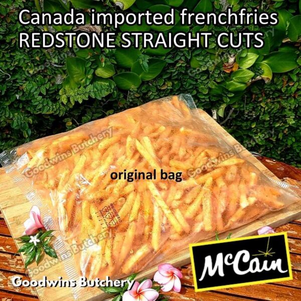 Frenchfries McCain Canada REDSTONE STRAIGHT CUT 3/8" 1cm kentang goreng frozen import french fries Mc Cain - Image 4
