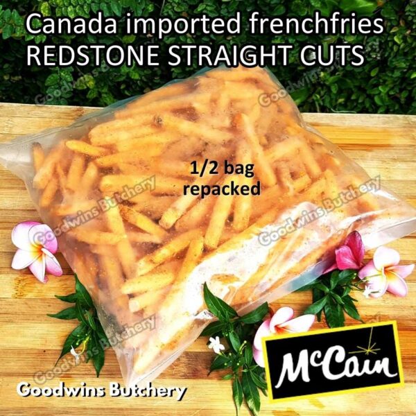 Frenchfries McCain Canada REDSTONE STRAIGHT CUT 3/8" 1cm kentang goreng frozen import french fries Mc Cain - Image 3