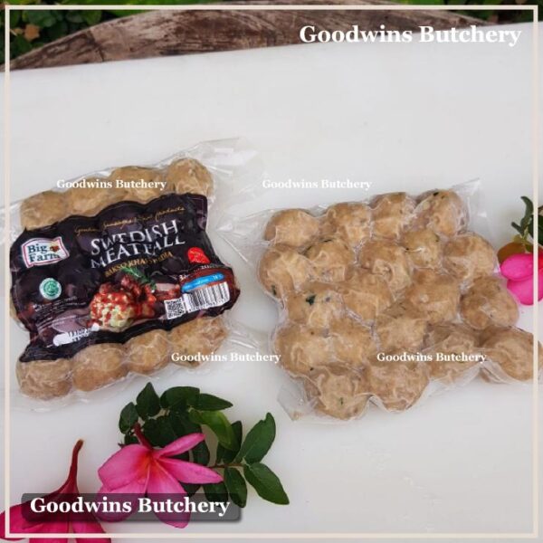 Swedish meatball Big Farm bakso Swedia baso 20pcs 320g BigFarm - Image 7