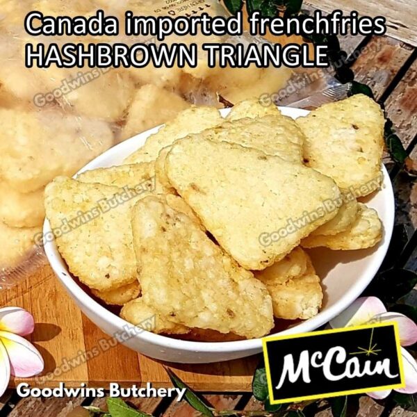 Frenchfries McCain Canada HASHBROWN PATTIES TRIANGLE kentang goreng frozen import french fries Mc Cain - Image 2