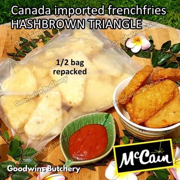 Frenchfries McCain Canada HASHBROWN PATTIES TRIANGLE kentang goreng frozen import french fries Mc Cain - Image 4