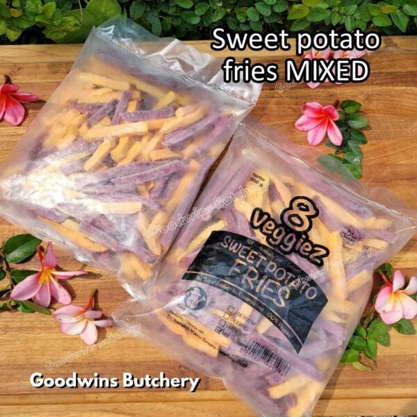 UBI BEKU SEMUA WARNA Cilembu Ase Ungu Mix 8Veggiez | IQF frozen import vegetable import 8 Veggiez SWEET POTATOES 500g - Image 28