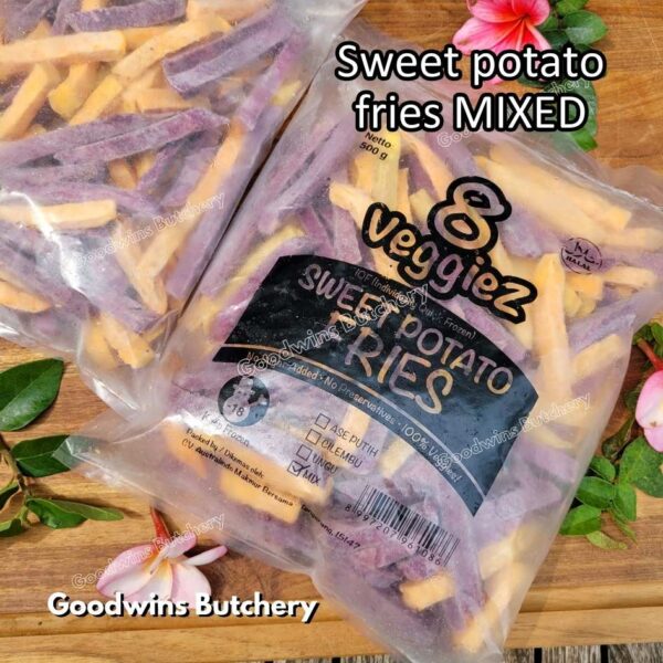UBI BEKU SEMUA WARNA Cilembu Ase Ungu Mix 8Veggiez | IQF frozen import vegetable import 8 Veggiez SWEET POTATOES 500g - Image 27