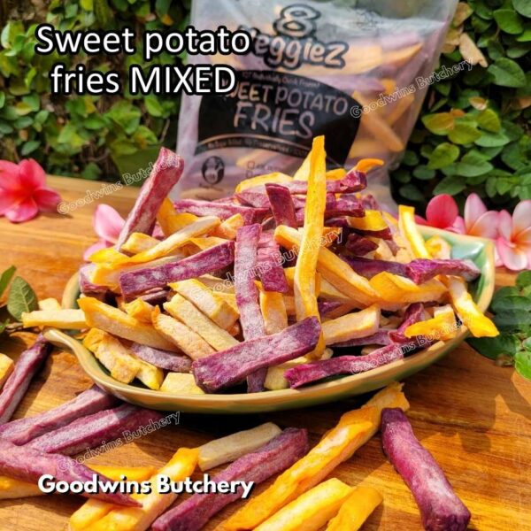 UBI BEKU SEMUA WARNA Cilembu Ase Ungu Mix 8Veggiez | IQF frozen import vegetable import 8 Veggiez SWEET POTATOES 500g - Image 24