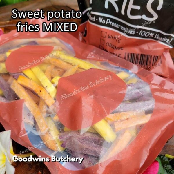 UBI BEKU SEMUA WARNA Cilembu Ase Ungu Mix 8Veggiez | IQF frozen import vegetable import 8 Veggiez SWEET POTATOES 500g - Image 21