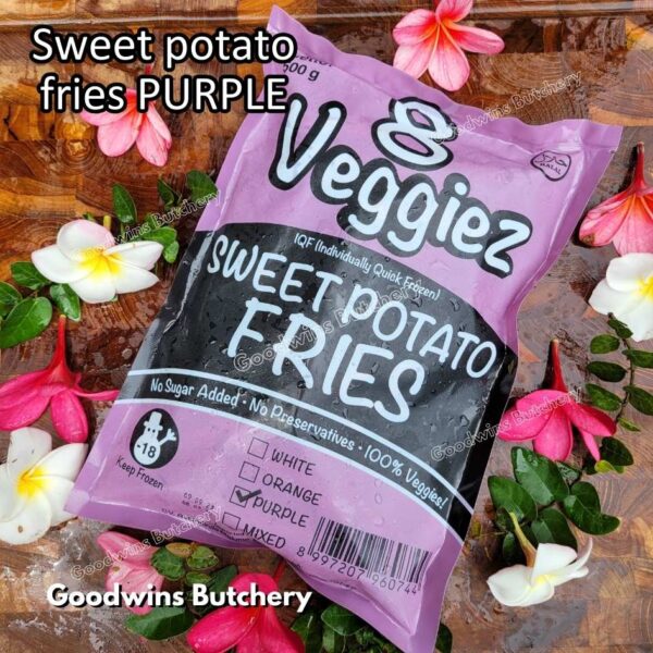 UBI BEKU SEMUA WARNA Cilembu Ase Ungu Mix 8Veggiez | IQF frozen import vegetable import 8 Veggiez SWEET POTATOES 500g - Image 13