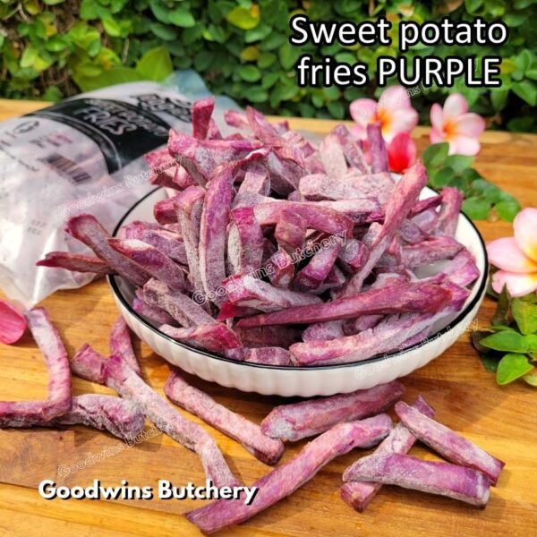 UBI BEKU SEMUA WARNA Cilembu Ase Ungu Mix 8Veggiez | IQF frozen import vegetable import 8 Veggiez SWEET POTATOES 500g - Image 9