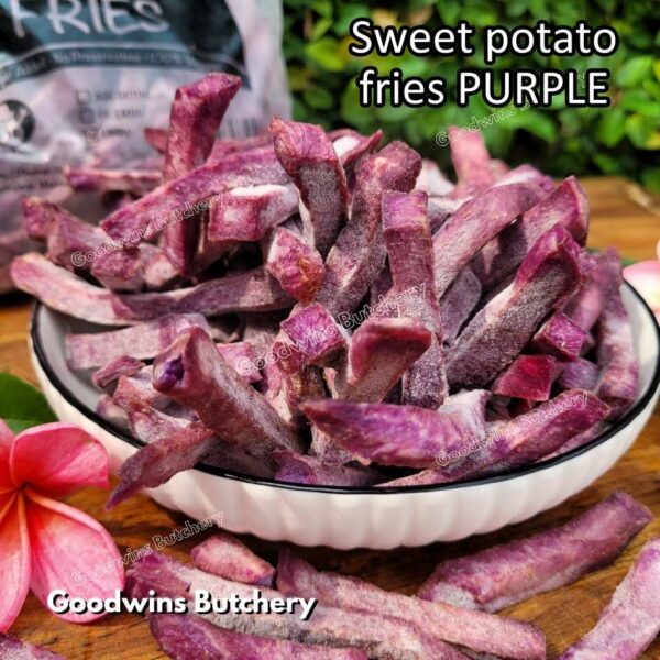 UBI BEKU SEMUA WARNA Cilembu Ase Ungu Mix 8Veggiez | IQF frozen import vegetable import 8 Veggiez SWEET POTATOES 500g - Image 7