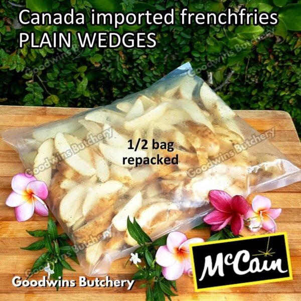 Frenchfries McCain Canada WEDGES SKIN ON PLAIN UNSEASONED kentang goreng frozen import french fries Mc Cain - Image 4