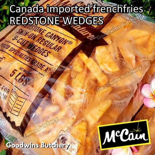 Frenchfries McCain Canada REDSTONE WEDGES SKIN ON SPICY SUPER CRISP kentang goreng frozen import french fries Mc Cain - Image 9