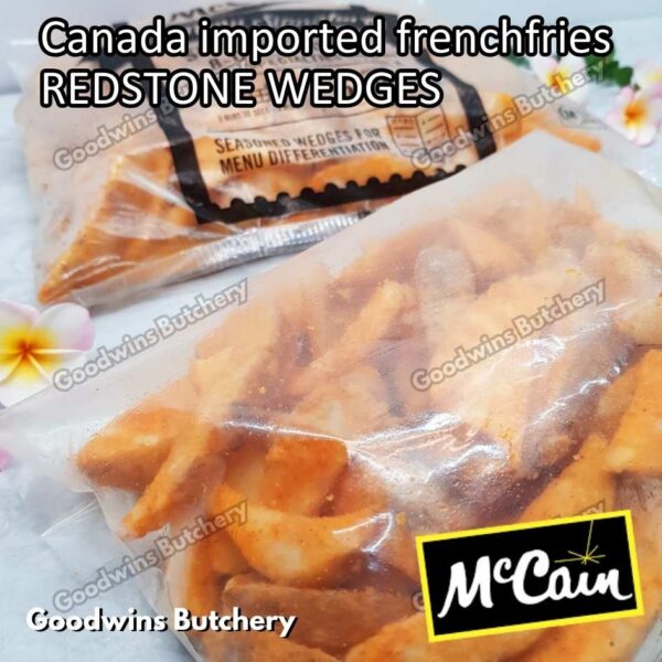 Frenchfries McCain Canada REDSTONE WEDGES SKIN ON SPICY SUPER CRISP kentang goreng frozen import french fries Mc Cain - Image 7