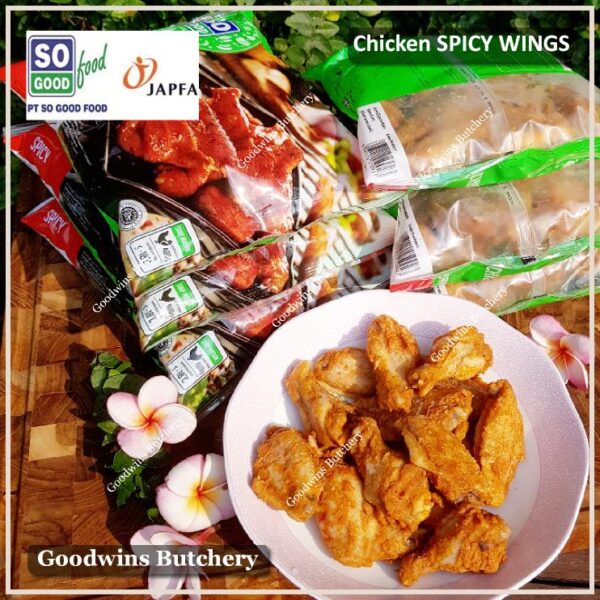 Chicken SPICY WING SoGood frozen ayam So Good Food 400g - Image 5