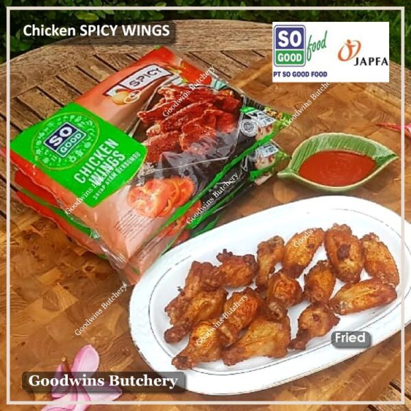 Chicken SPICY WING SoGood frozen ayam So Good Food 400g - Image 4