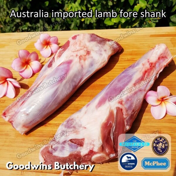 LAMB FORE SHANK kaki depan domba muda Australia frozen foreshank