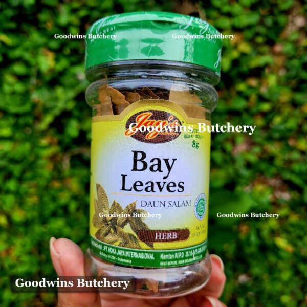 Jay's herbs BAY LEAVES LEAF daun salam import Jays 8gr - Image 2