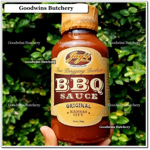 Jay's sauce BBQ KANSAS CITY ORIGINAL saus barbecue barbeque Jays 500gr - Image 2