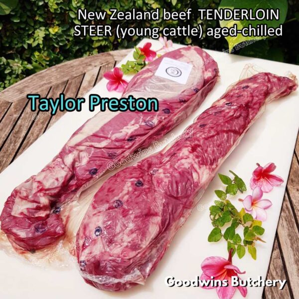 Beef TENDERLOIN Australia STEER (young cattle) AGED-CHILLED whole cuts 2.2 kg/pc eye fillet mignon Australia Harvey Midfield Teys NZ Taylor-Preston daging sapi import has dalam - Image 4