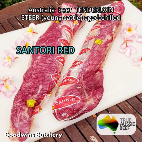 Beef TENDERLOIN Australia STEER (young cattle) AGED-CHILLED whole cuts 2.2 kg/pc eye fillet mignon Australia Harvey Midfield Teys NZ Taylor-Preston daging sapi import has dalam - Image 19