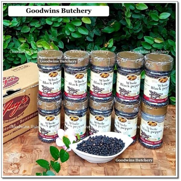 Jay's spices BLACK PEPPERCORN merica lada hitam utuh blackpepper whole Jays 60g - Image 3