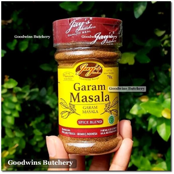 Jay's spices GARAM MASALA bumbu masakan curry India Jays 70g