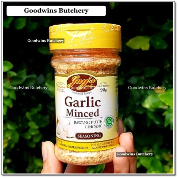 Jay's GARLIC MINCED bawang putih cincang Jays 90g