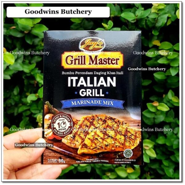 Jay's marinade mix ITALIAN GRILL grill master Jays Kitchen 30g