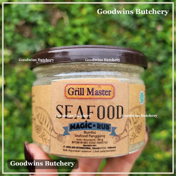 Jay's magic rub SEAFOOD grill master bumbu racik Jays Kitchen 70g