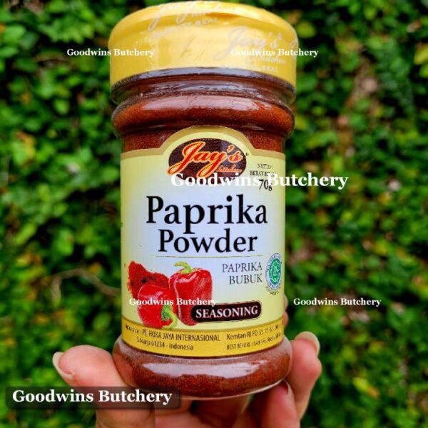 Jay's chili PAPRIKA POWDER bubuk capsicum Jays 70g