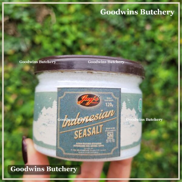 Jay's salt SEASALT INDONESIAN garam laut Jays 120g