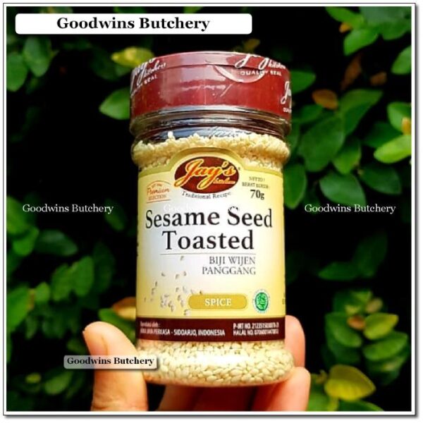 Jay's SESAME SEED TOASTED biji wijen sangrai Jays 70g