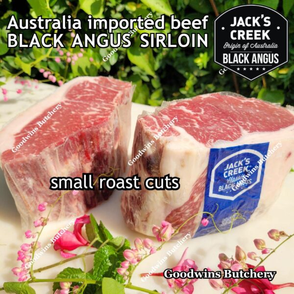 Beef SIRLOIN BLACK ANGUS marbling MB-2 STEER (young cattle) Australia Jack's Creek frozen STEAK CUTS daging sapi has luar Striploin New York strip - Image 4