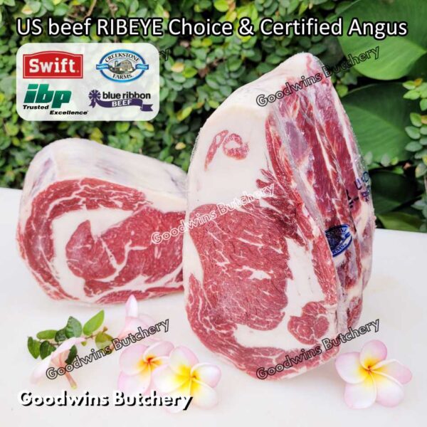 Beef RIBEYE US CHOICE, PRIME & CERTIFIED ANGUS frozen USDA Swift IBP BlueRibbon Creek-Stone Chairman's-Reserve Cuberoll ScotchFillet - Image 5
