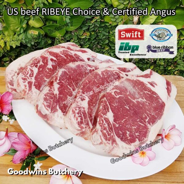 Beef RIBEYE US CHOICE, PRIME & CERTIFIED ANGUS frozen USDA Swift IBP BlueRibbon Creek-Stone Chairman's-Reserve Cuberoll ScotchFillet - Image 17