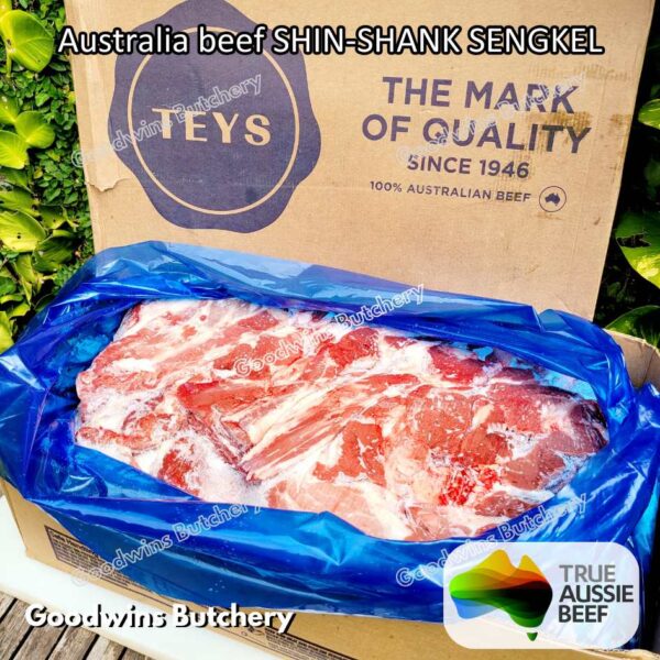 Beef SHIN SHANK SENGKEL | Australia Kilcoy Teys Diamantina | Brazil Friboi | daging sapi sengkel frozen WHOLE / BULK