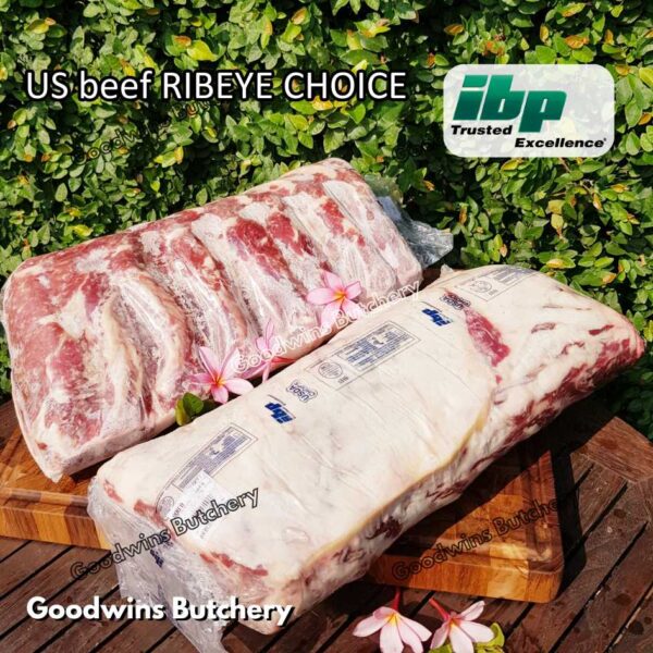 Beef RIBEYE US CHOICE, PRIME & CERTIFIED ANGUS frozen USDA Swift IBP BlueRibbon Creek-Stone Chairman's-Reserve Cuberoll ScotchFillet