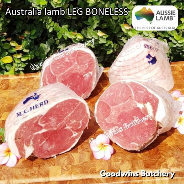 Lamb LEG BONELESS steak cuts Australia Wammco Midfield McHerd WhiteStripe Junee | kaki domba muda tanpa tulang frozen - Image 16