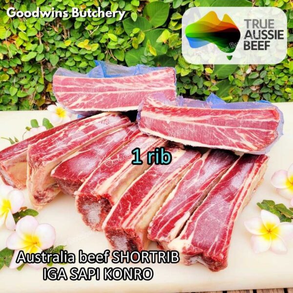 Beef SHORTRIB CROSSED CUT daging iga sapi GALBI 1cm | Australia Midfield Nolan AMH Teys ECT GreenLea | Short rib konro frozen - Image 17