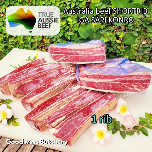 Beef SHORTRIB CROSSED CUT daging iga sapi GALBI 1cm | Australia Midfield Nolan AMH Teys ECT GreenLea | Short rib konro frozen - Image 6