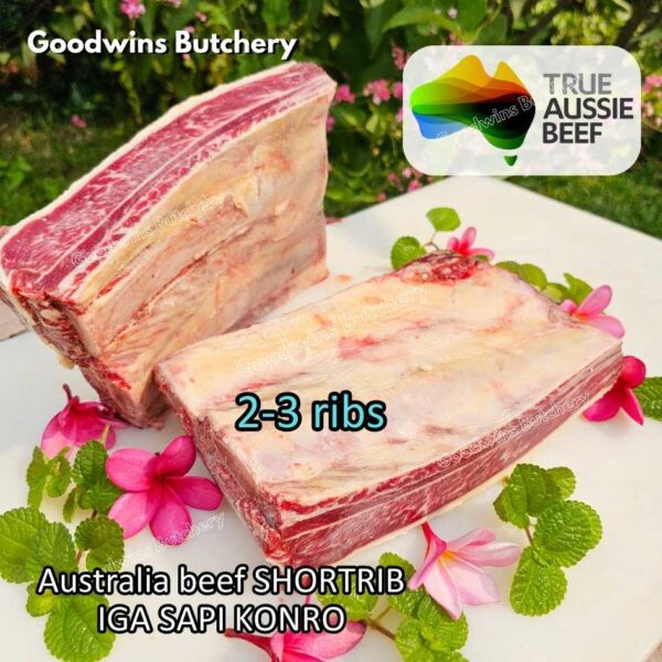 Beef SHORTRIB CROSSED CUT daging iga sapi GALBI 1cm | Australia Midfield Nolan AMH Teys ECT GreenLea | Short rib konro frozen - Image 12