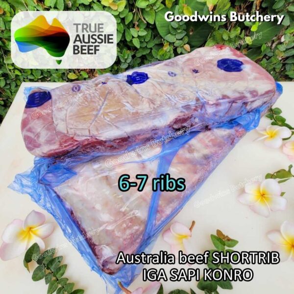 Beef SHORTRIB CROSSED CUT daging iga sapi GALBI 1cm | Australia Midfield Nolan AMH Teys ECT GreenLea | Short rib konro frozen - Image 10