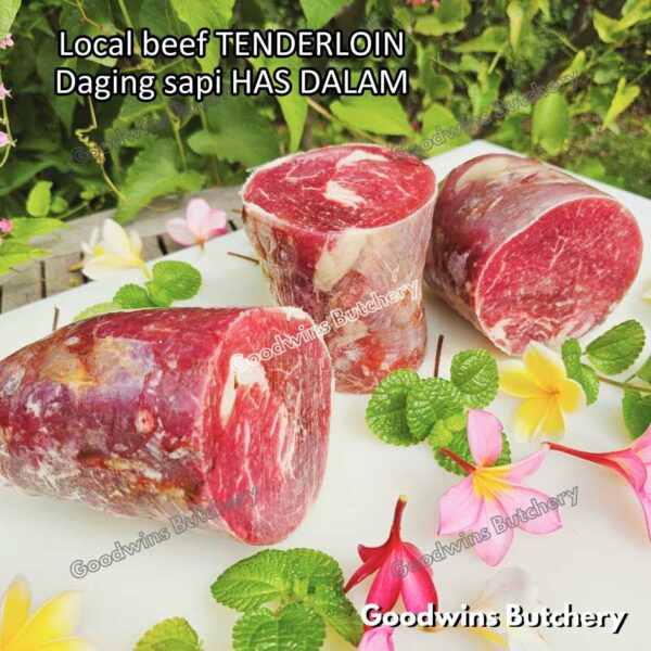 Beef TENDERLOIN LOCAL WHOLE CUTS UTUH daging sapi has dalam eye fillet mignon frozen - Image 6