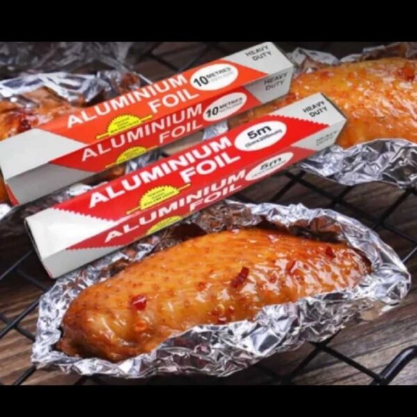 Aluminium foil roll 30cm 10m heavy duty aluminum wrap - Image 3