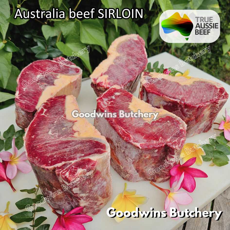 Beef SIRLOIN Australia frozen Midfield / AMH / ECT whole cut utuh 5.5 kg/pc | daging sapi has luar beku Striploin New York strip for grill bbq steak roast - Image 6